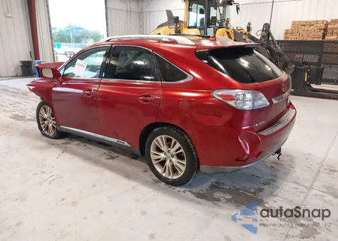 2010 Lexus Rx 450H из США, поврежденный, VIN JTJZB1BA6A2400256